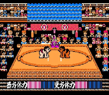 Tsuppari Oozumou (Japan) screen shot game playing